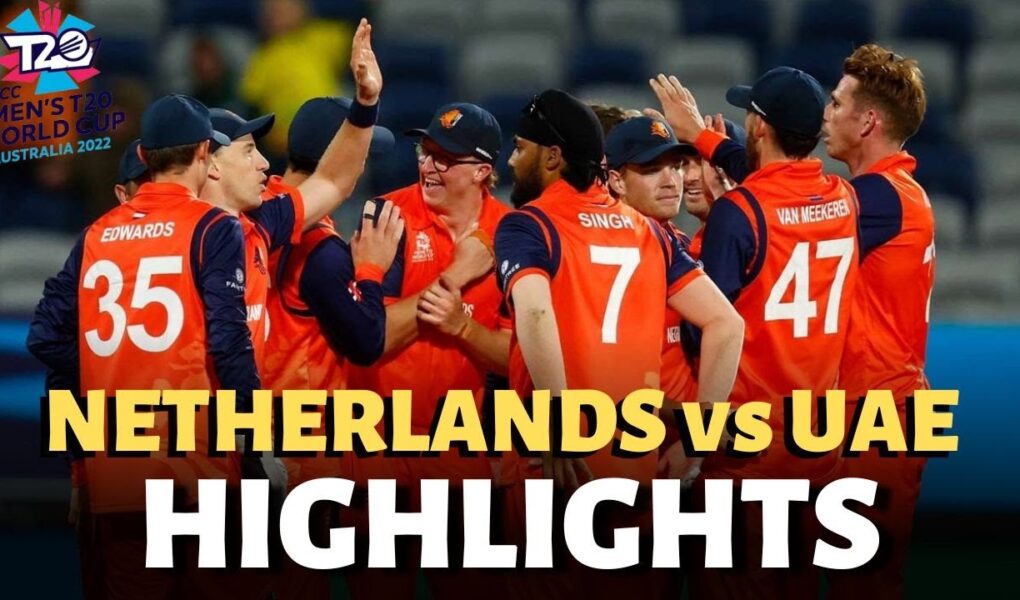 UAE vs Netherlands, ICC T20 World cup 2022 Highlights, Group A